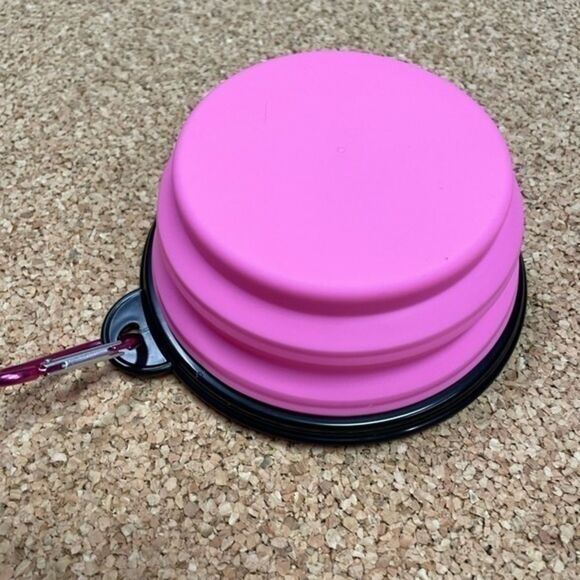 Collapsible Dog Pet Folding Silicone Travel Bowl​ - Picture 7 of 12